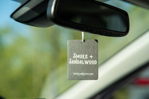 Smoke + Sandalwood Car Air Freshener Smoke + Sandalwood Car Air Freshener