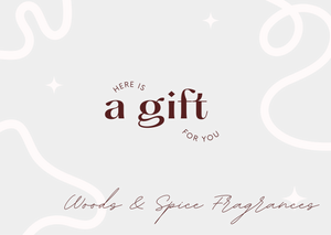Woods & Spice Gift Card Woods & Spice Gift Card