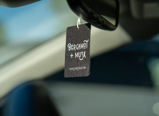 Bergamot + Musk Car Air Freshener