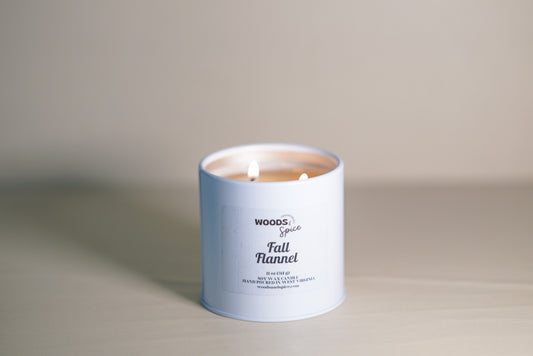 Fall Flannel 11 OZ Soy Wax Candle